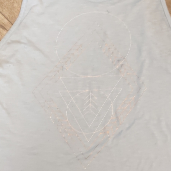 Light blue athletic tank top - Picture 2 of 2